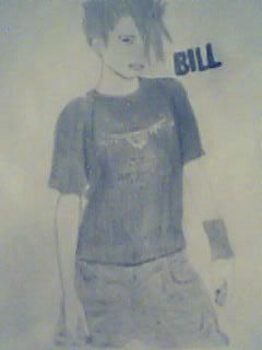 Portraites - primul meu desen cu Bill - Arhiva