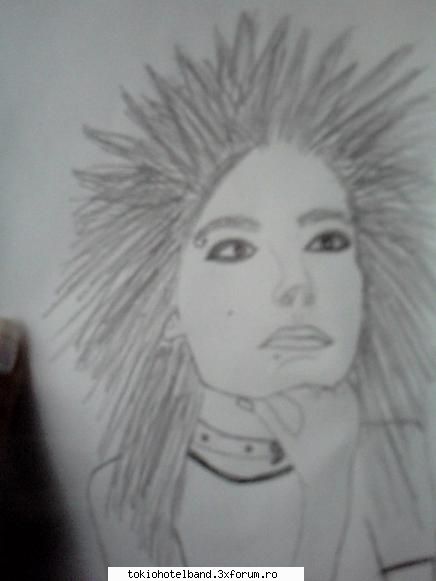 Portraites - ink unu q bill:)...primul meu desen q bill - Arhiva