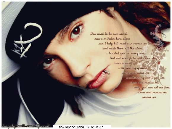 Tom Kaulitz - paiiiiiii...atunci kand era ku spatele, doar poza - Arhiva